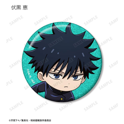 『呪術廻戦』トレーディング ちびキャラ 戦闘ver. グリッター缶バッジ(単位/BOX)