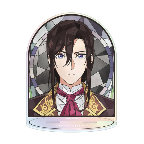 『最後にひとつだけお願いしてもよろしいでしょうか』レオナルド Aure Glass オーロラアクリルスタンド