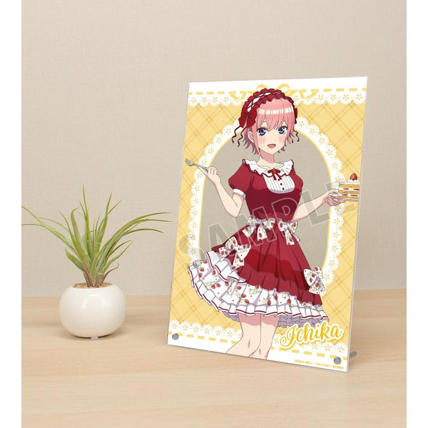 『五等分の花嫁*』描き下ろし 中野一花 ショートケーキイメージコーデver. A4アクリルパネル