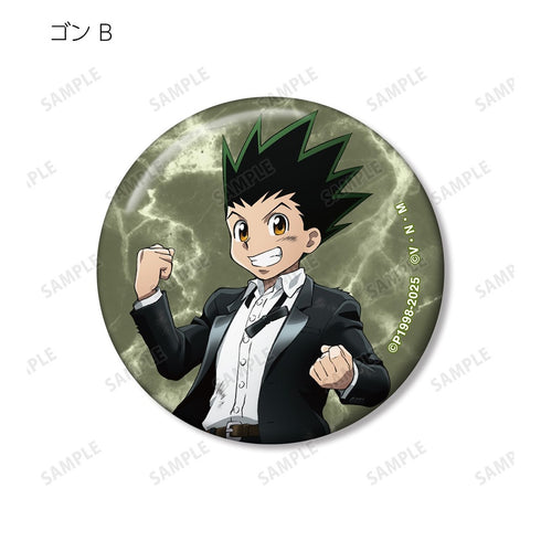『HUNTER×HUNTER』描き下ろし スーツ(戦闘後)ver. トレーディング缶バッジ(単位/BOX)【202609再販】