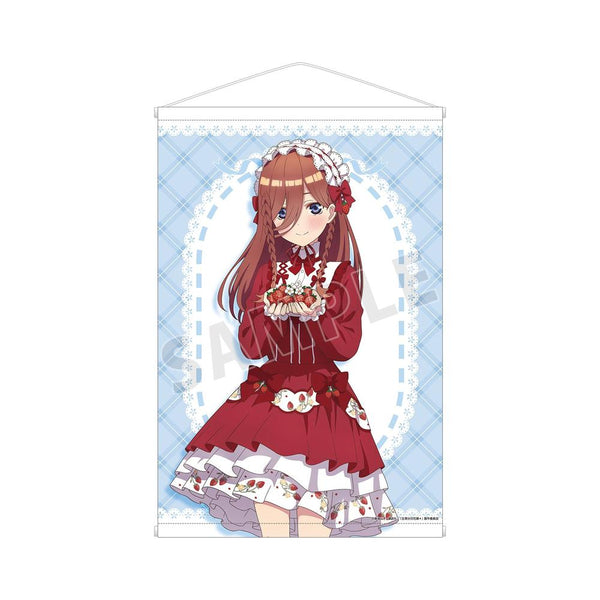 『五等分の花嫁*』描き下ろし 中野三玖 ショートケーキイメージコーデver. A1タペストリー