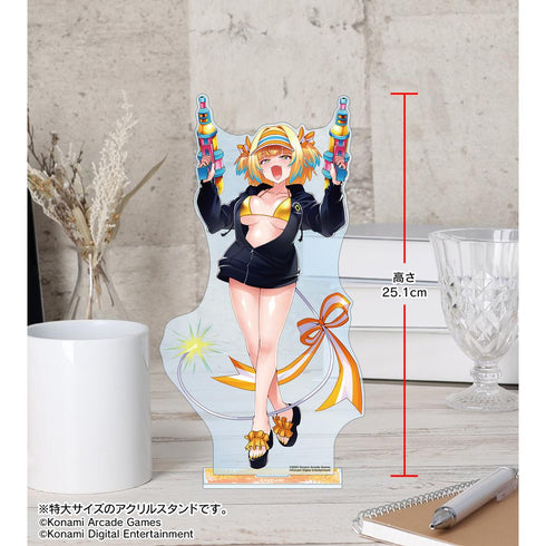 『ボンバーガール レインボー』描き下ろし パイン 水着ver. 特大アクリルスタンド