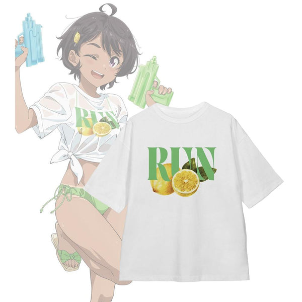 『負けヒロインが多すぎる!』焼塩 檸檬 ビーチデートver. 着用BIGシルエットTシャツユニセックス