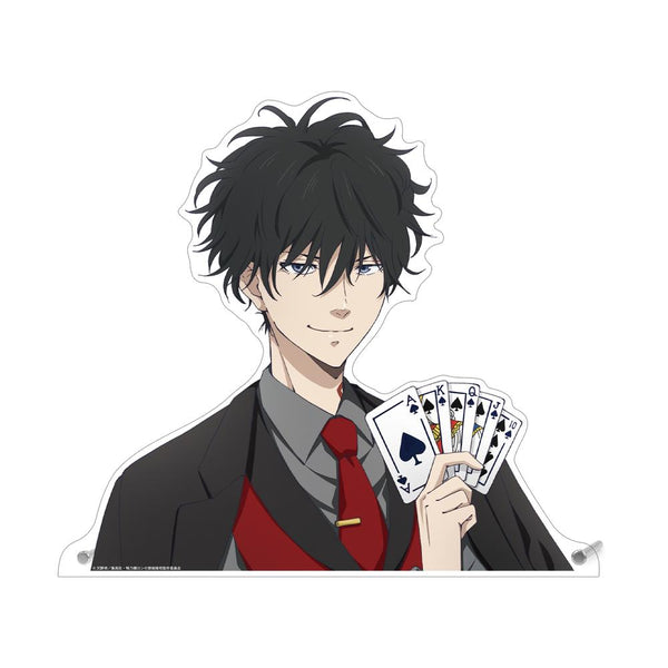 『鴨乃橋ロンの禁断推理』描き下ろし 鴨乃橋ロン カジノver. 特大ダイカットアクリルパネル