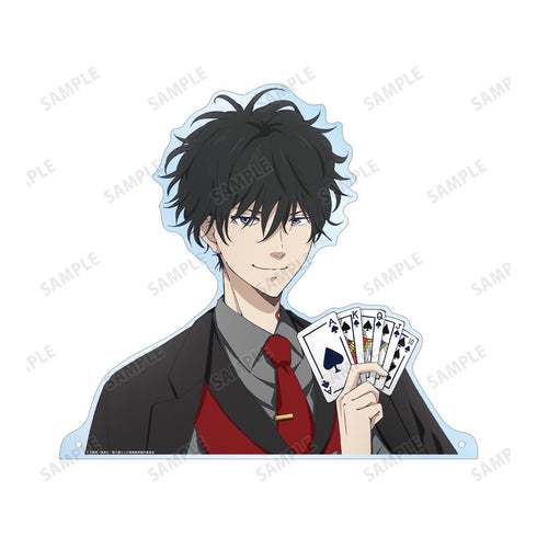 『鴨乃橋ロンの禁断推理』描き下ろし 鴨乃橋ロン カジノver. 特大ダイカットアクリルパネル