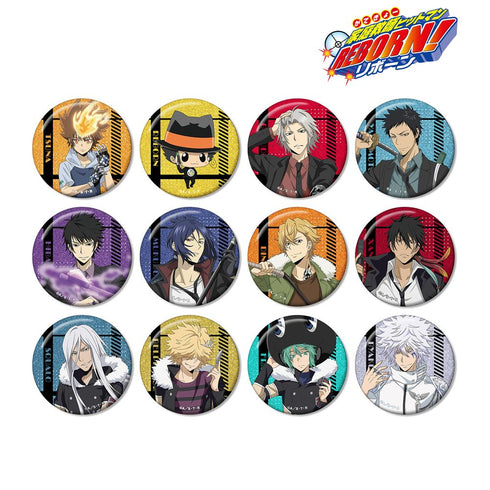 『家庭教師ヒットマンREBORN!』描き下ろし 戦闘前ver. トレーディンググリッター缶バッジ(単位/BOX)