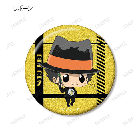 『家庭教師ヒットマンREBORN!』描き下ろし 戦闘前ver. トレーディンググリッター缶バッジ(単位/BOX)