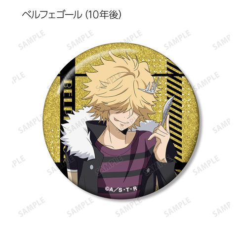 『家庭教師ヒットマンREBORN!』描き下ろし 戦闘前ver. トレーディンググリッター缶バッジ(単位/BOX)