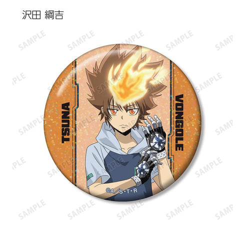 『家庭教師ヒットマンREBORN!』描き下ろし 戦闘前ver. トレーディングホログラム缶バッジ(単位/BOX)