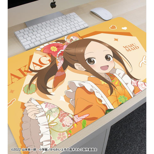 『からかい上手の高木さん』描き下ろし 高木さん 和風メイドver. マルチデスクマット