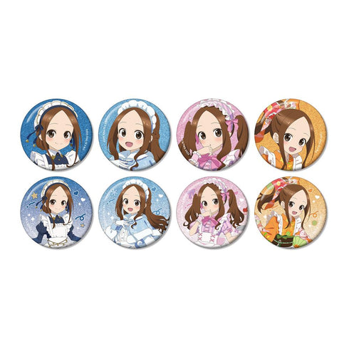 『からかい上手の高木さん』描き下ろし 高木さん メイドver. トレーディンググリッター缶バッジ(単位/BOX)