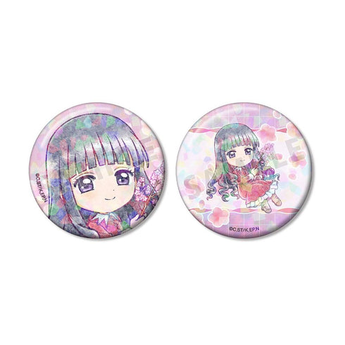 "Cardcaptor Sakura: Clear Card Arc" Tomoyo Daidouji Chibi Character "Group Trip" Ver. Hologram Pin Badge 2-Piece Set