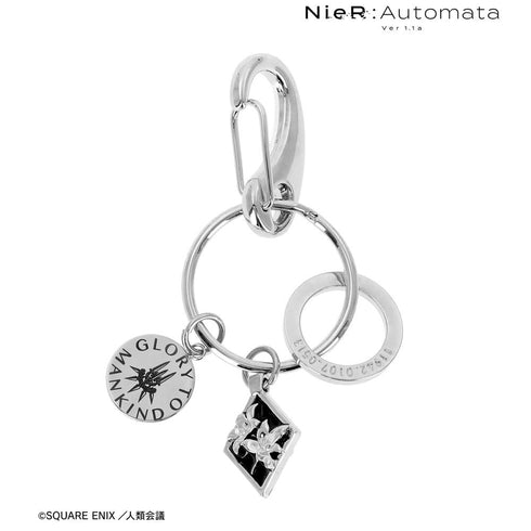 『NieR:Automata Ver1.1a』2B/9S チャームキーリング