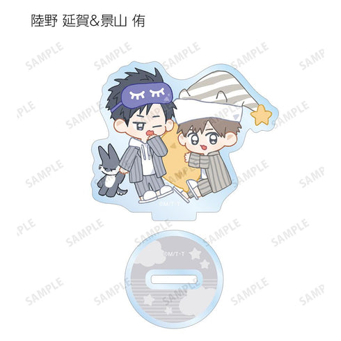 『記憶の怪物&ふれあいレッスン契約』MAE先生 描き下ろし ちびキャラ パジャマver. トレーディングアクリルスタンド(単位/BOX)