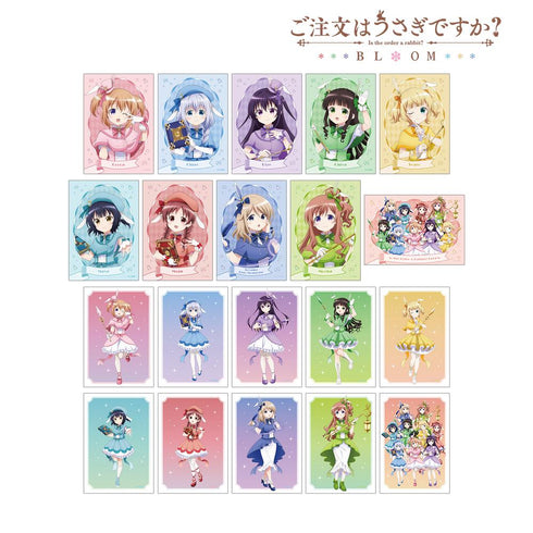 『ご注文はうさぎですか? BLOOM』描き下ろし 魔法少女ver. トレーディングブロマイド(単位/BOX)