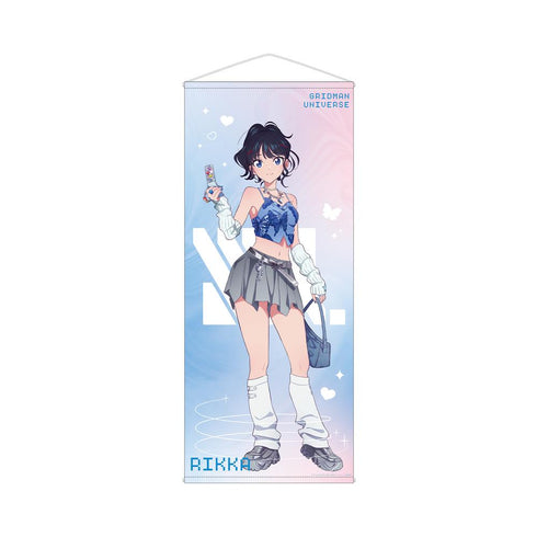 『グリッドマンユニバース』描き下ろし 宝多六花 Y2K ver. 等身大タペストリー