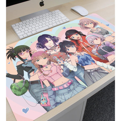 『グリッドマンユニバース』描き下ろし 集合 Y2K ver. マルチデスクマット