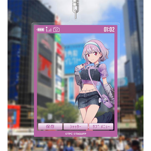 『グリッドマンユニバース』描き下ろし 新条アカネ Y2K ver. BIGアクリルキーホルダー