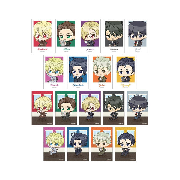 『憂国のモリアーティ』トレーディング ちびキャラ モーニングルーティーンver. イラストカード(単位/BOX)