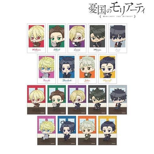『憂国のモリアーティ』トレーディング ちびキャラ モーニングルーティーンver. イラストカード(単位/BOX)