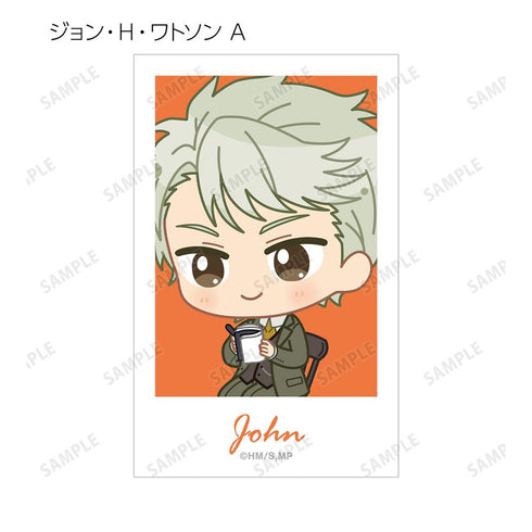 『憂国のモリアーティ』トレーディング ちびキャラ モーニングルーティーンver. イラストカード(単位/BOX)