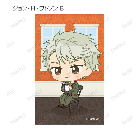 『憂国のモリアーティ』トレーディング ちびキャラ モーニングルーティーンver. イラストカード(単位/BOX)