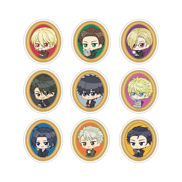 『憂国のモリアーティ』トレーディング ちびキャラ モーニングルーティーンver. ダイカットステッカー(単位/BOX)