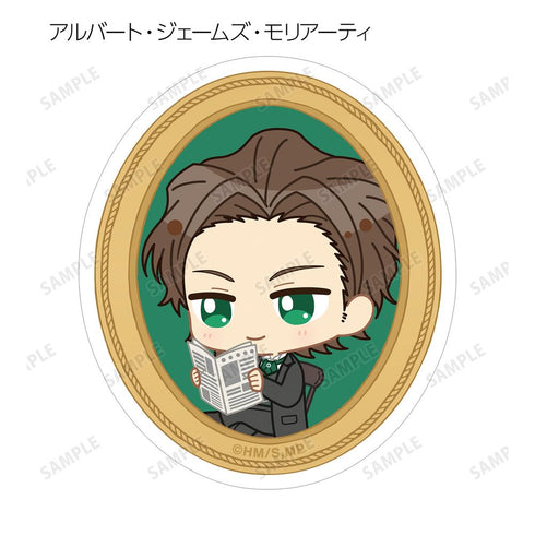 『憂国のモリアーティ』トレーディング ちびキャラ モーニングルーティーンver. ダイカットステッカー(単位/BOX)