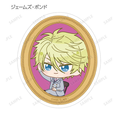 『憂国のモリアーティ』トレーディング ちびキャラ モーニングルーティーンver. ダイカットステッカー(単位/BOX)