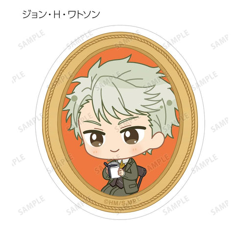 『憂国のモリアーティ』トレーディング ちびキャラ モーニングルーティーンver. ダイカットステッカー(単位/BOX)