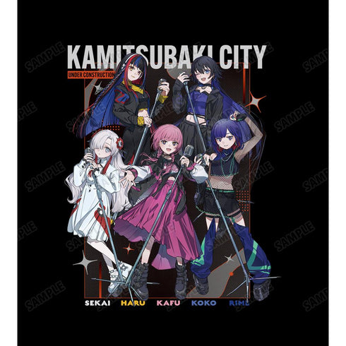 『神椿市建設中。』集合 カジュアルロックver. BIGシルエットTシャツユニセックス