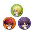 『忘却バッテリー』藤堂 葵&千早瞬平&土屋和季 ちびキャラ 振り向きver. グリッター缶バッジ3個セット