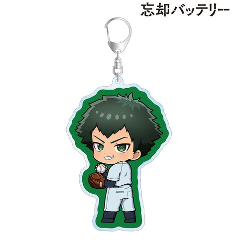 『忘却バッテリー』巻田広伸 ちびキャラ 振り向きver. BIGアクリルキーホルダー