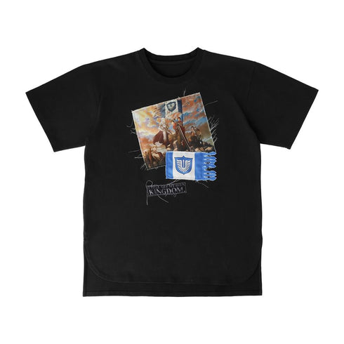 『ベルセルク 黄金時代篇 MEMORIAL EDITION』shica-ke 鷹の団 パッチグランジTシャツユニセックス