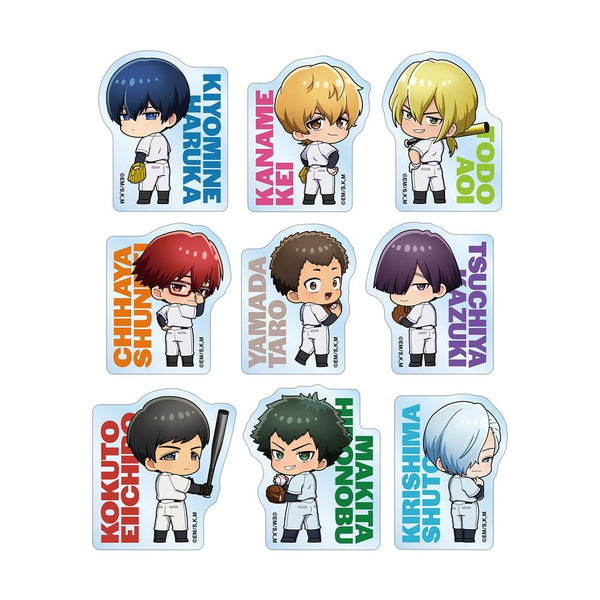 『忘却バッテリー』トレーディング ちびキャラ 振り向きver. クリアダイカットステッカー(単位/BOX)