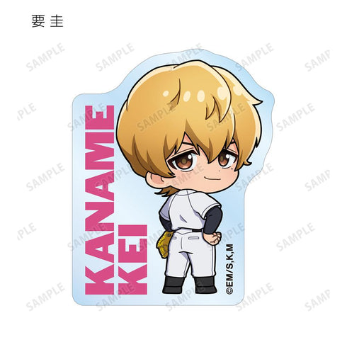 『忘却バッテリー』トレーディング ちびキャラ 振り向きver. クリアダイカットステッカー(単位/BOX)