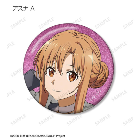 『ソードアート・オンライン』描き下ろし 毛皮コート×スーツver. トレーディンググリッター缶バッジ(単位/BOX)