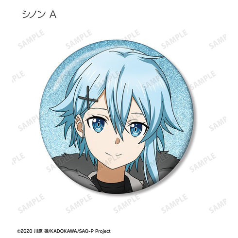 『ソードアート・オンライン』描き下ろし 毛皮コート×スーツver. トレーディンググリッター缶バッジ(単位/BOX)