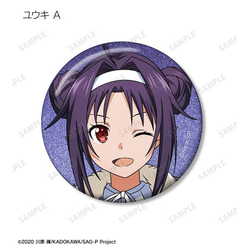 『ソードアート・オンライン』描き下ろし 毛皮コート×スーツver. トレーディンググリッター缶バッジ(単位/BOX)