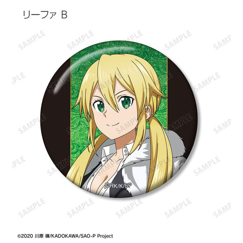 『ソードアート・オンライン』描き下ろし 毛皮コート×スーツver. トレーディンググリッター缶バッジ(単位/BOX)