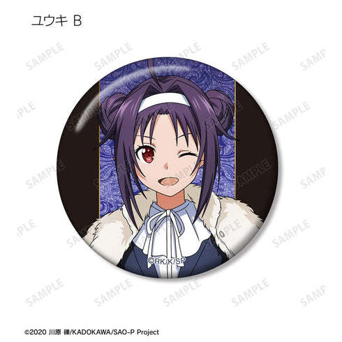 『ソードアート・オンライン』描き下ろし 毛皮コート×スーツver. トレーディンググリッター缶バッジ(単位/BOX)