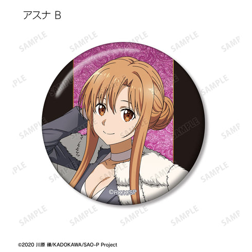 『ソードアート・オンライン』描き下ろし 毛皮コート×スーツver. トレーディンググリッター缶バッジ(単位/BOX)【202609再販】