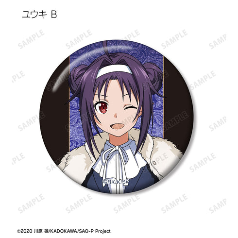 『ソードアート・オンライン』描き下ろし 毛皮コート×スーツver. トレーディンググリッター缶バッジ(単位/BOX)【202609再販】