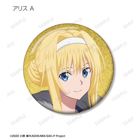 『ソードアート・オンライン』描き下ろし 毛皮コート×スーツver. トレーディンググリッター缶バッジ(単位/BOX)【202609再販】
