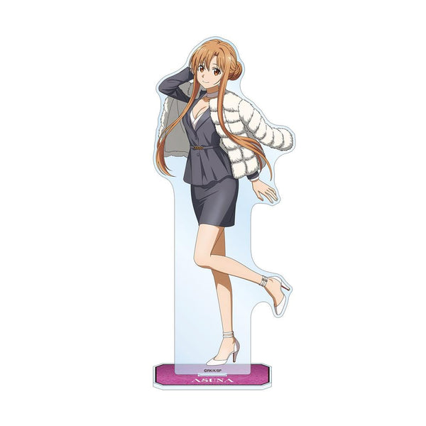 『ソードアート・オンライン』描き下ろし アスナ 毛皮コート×スーツver. BIGアクリルスタンド【202609再販】