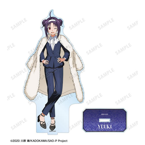 『ソードアート・オンライン』描き下ろし ユウキ 毛皮コート×スーツver. BIGアクリルスタンド