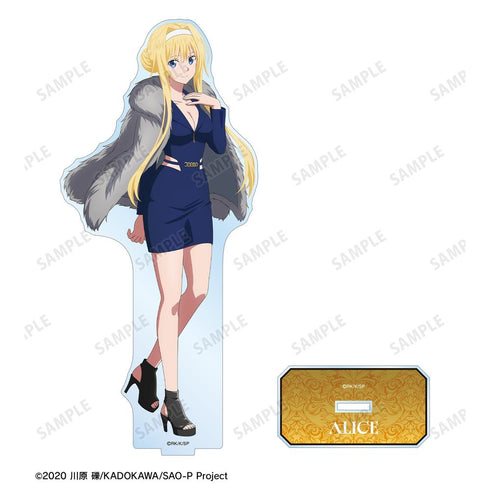 『ソードアート・オンライン』描き下ろし アリス 毛皮コート×スーツver. BIGアクリルスタンド