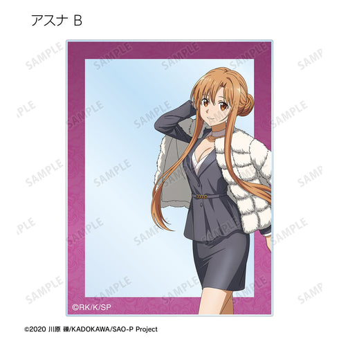 『ソードアート・オンライン』描き下ろし 毛皮コート×スーツver. トレーディングアクリルカード(単位/BOX)【202609再販】