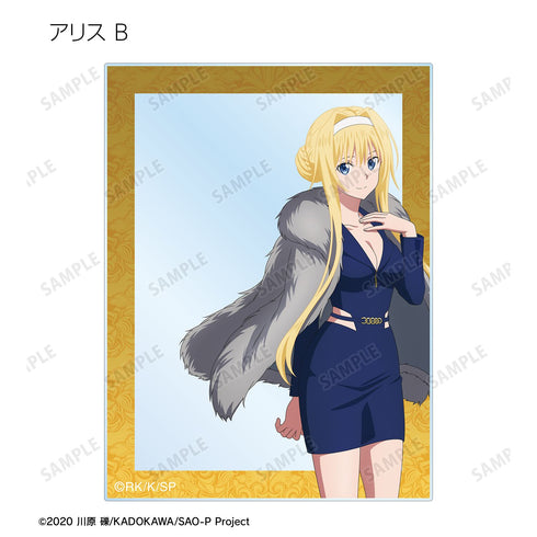 『ソードアート・オンライン』描き下ろし 毛皮コート×スーツver. トレーディングアクリルカード(単位/BOX)【202609再販】