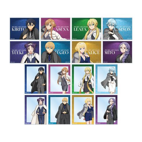 『ソードアート・オンライン』描き下ろし 毛皮コート×スーツver. トレーディングアクリルカード(単位/BOX)【202609再販】